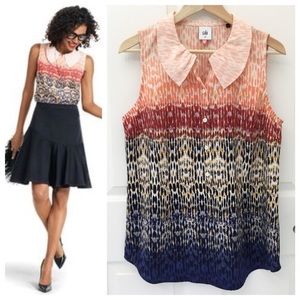CABI | Sleeveless Love Blouse Ombré top #3078